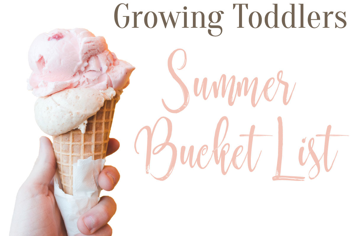 Summer Bucket List for Toddlers