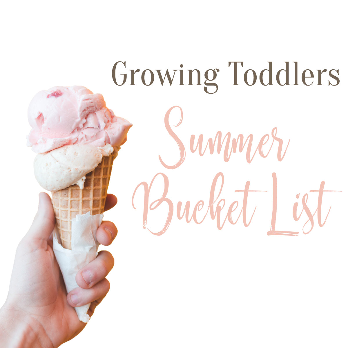 Summer Bucket List for Toddlers