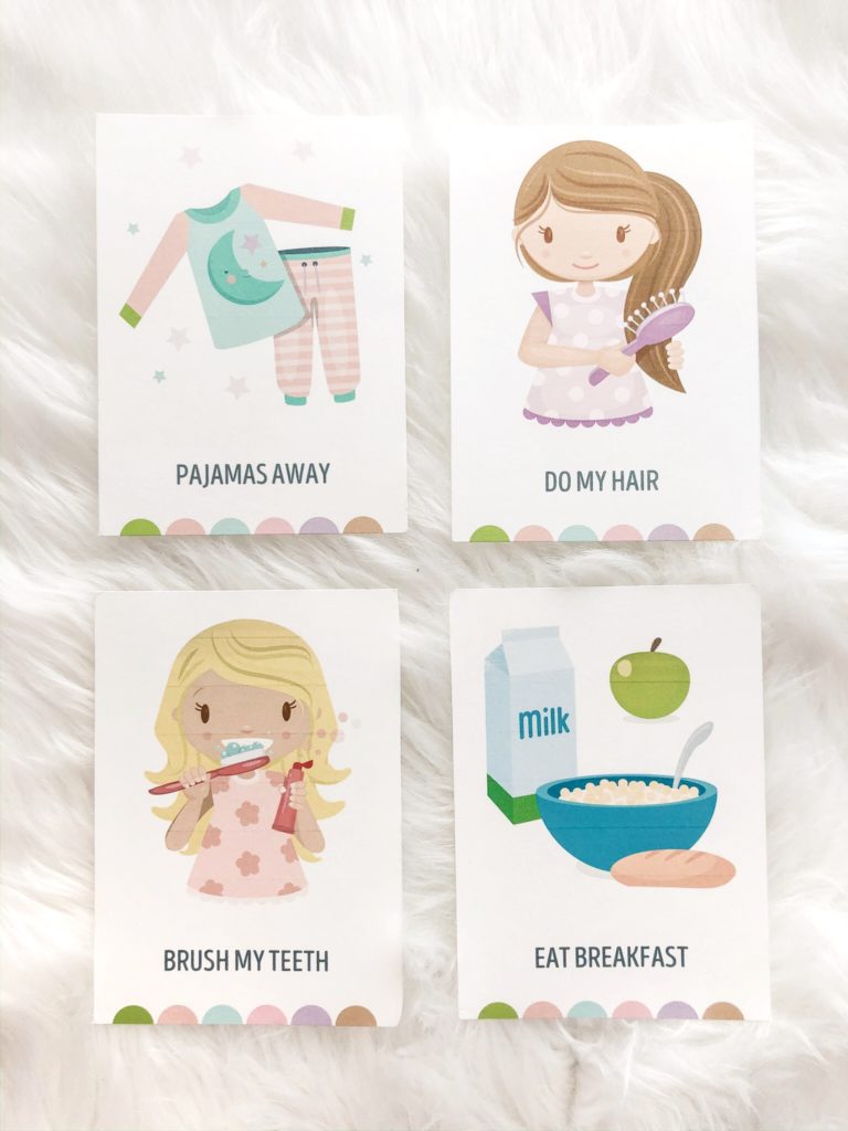 Routine and Behavior Cards for Kids - Growing Haines