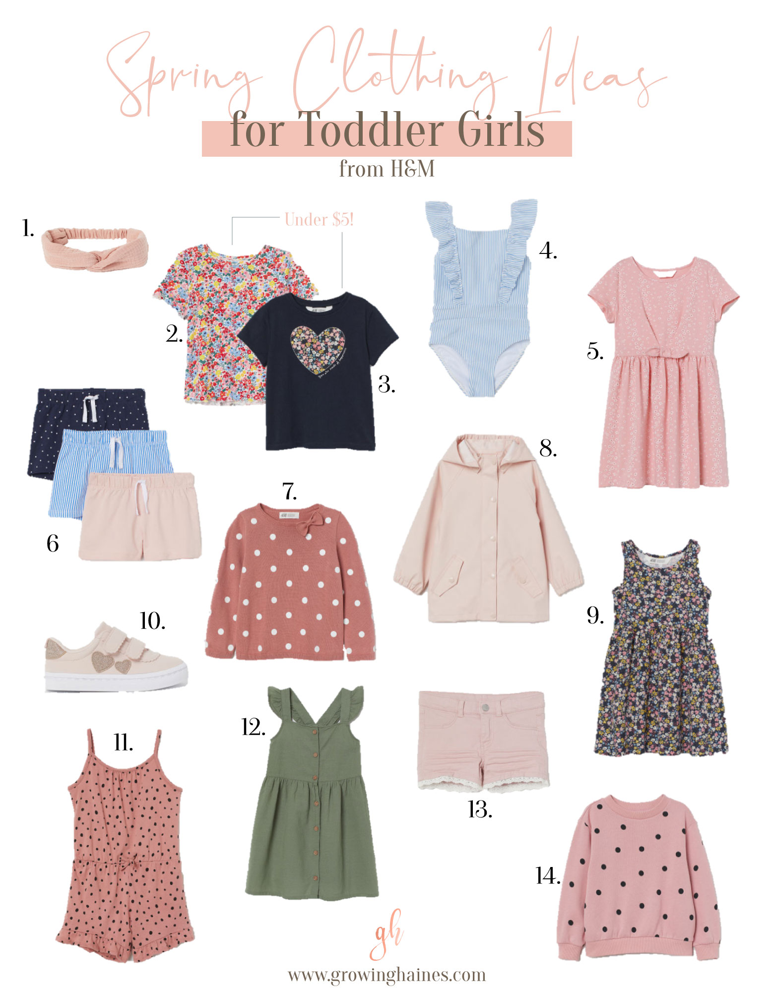 Spring Clothing Ideas for Girls - Growing Haines