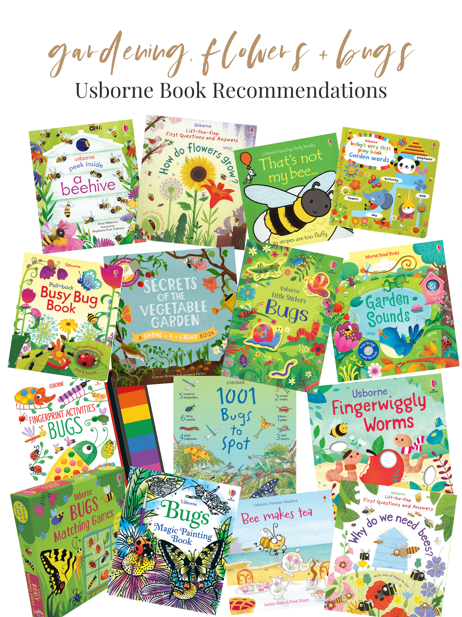 Growing Haines  |  Usborne Books & More Gardening, Flowers and Bug Books for Kids