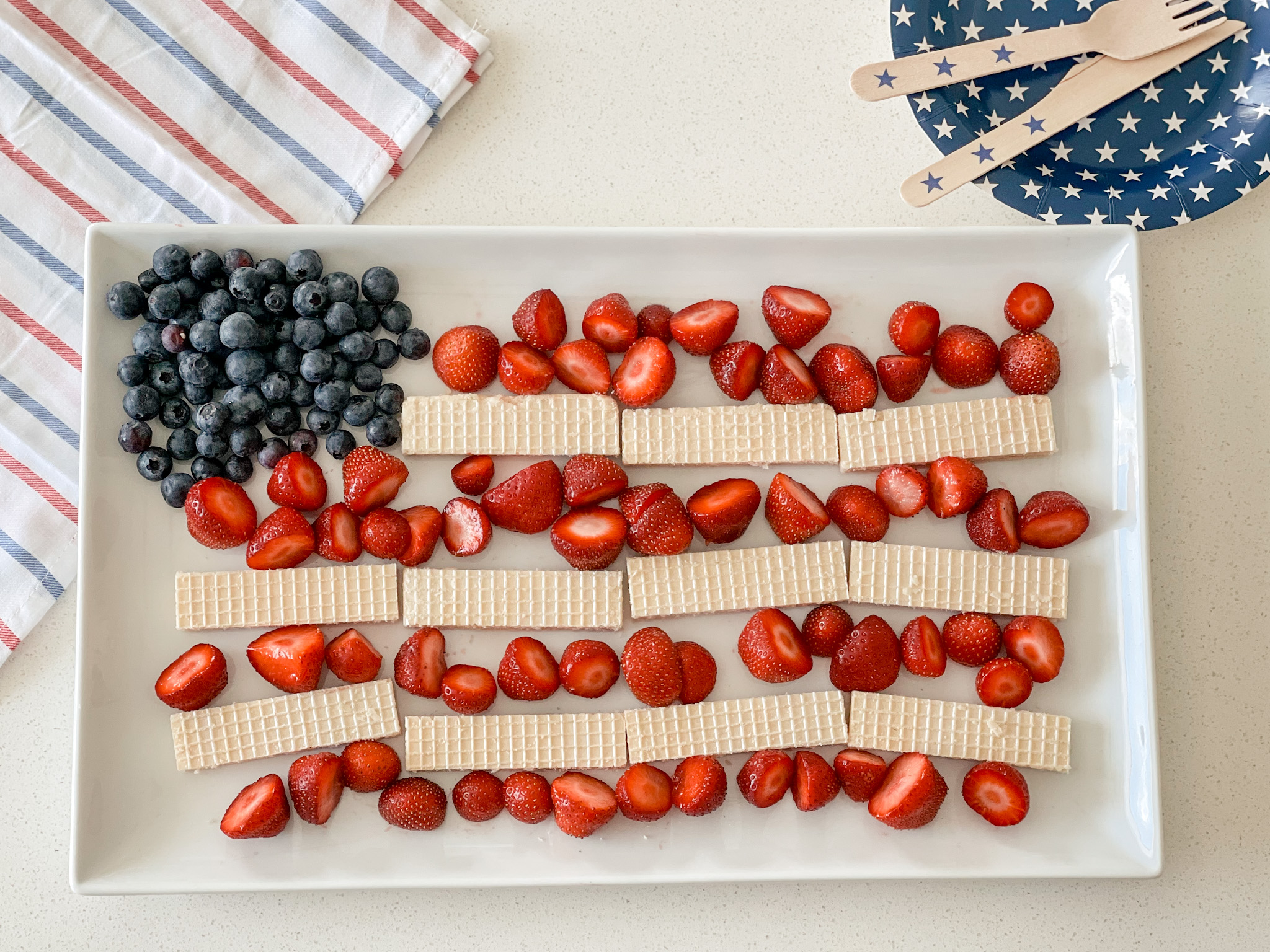 Growing Haines | Fourth of July Snack