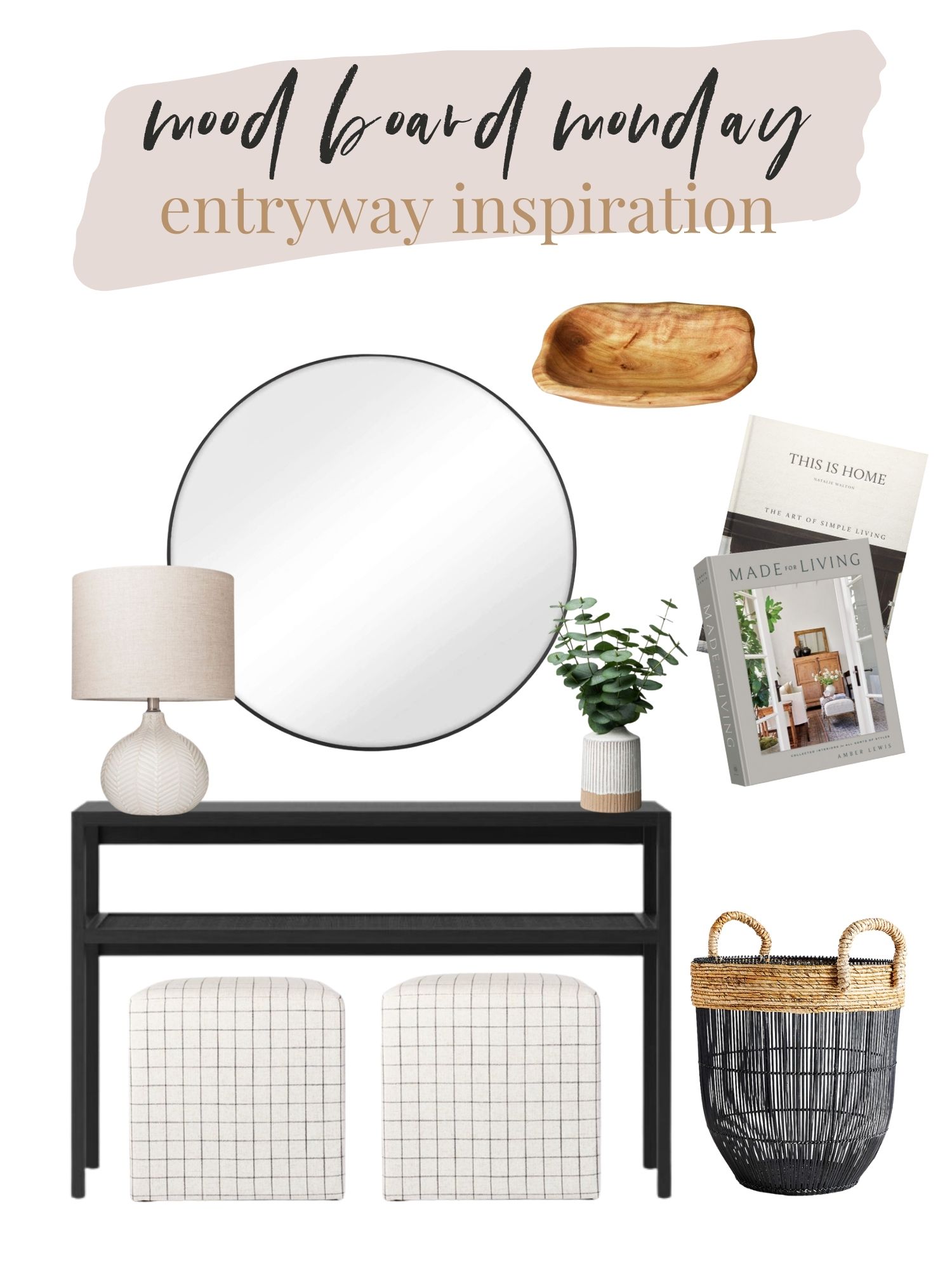 Growing Haines | Mood Board Monday - Entryway Inspiration