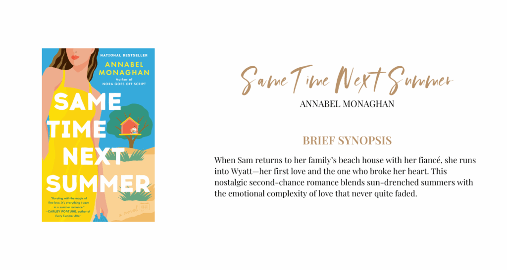 same time next summer book