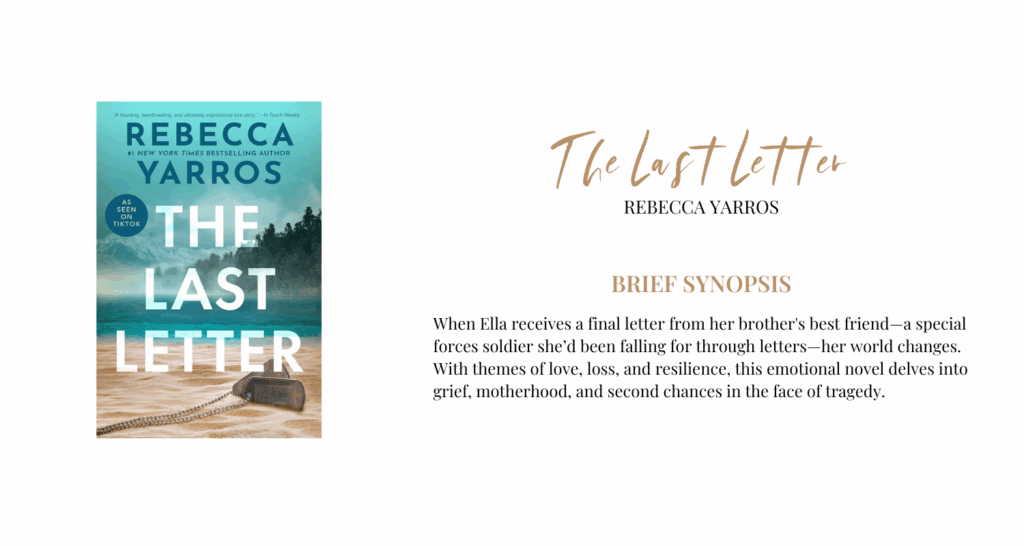 the last letter book